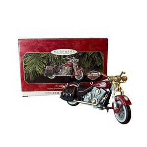 Hallmark Keepsake “Heritage Springer” Harley-Davidson Motorcycle Ornament